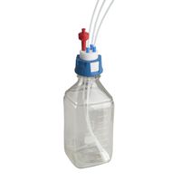 Product Image of HPLC Supply-Set III, V2.0: SafetyCap III GL45, Lab Bottle 1L, eckig, 3x 1,5 m Capillary 3,2 mm, 3x Filter, air valve