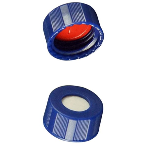 Microsolv Screw Cap blue, Soft-Guard SIL/PTFE, Slit, 1000 pc/PAK
