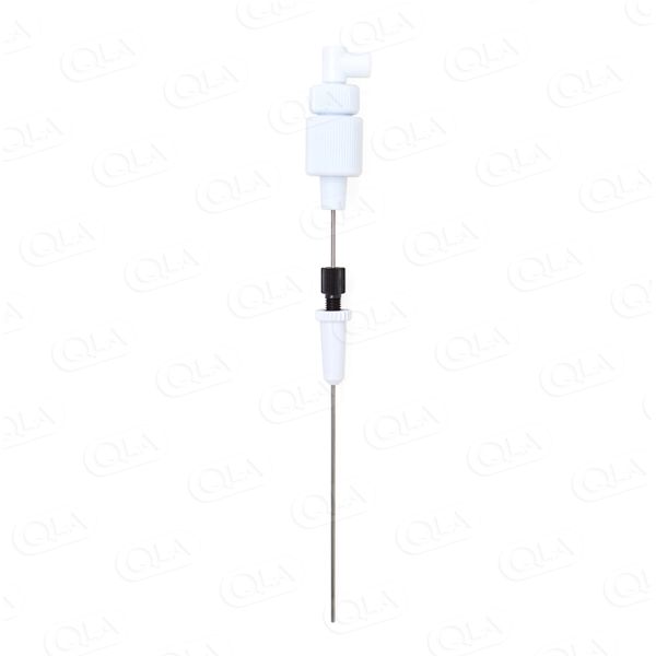 QLA Fixed Vessel Mount 1/16'' (1.6mm) Sample Probe with Stopper & Nut for Hanson Vision, (Small Vol, Oint Cell, APP 3)