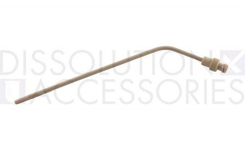 Dissolution Accessories Probenkanüle, PEEK, 120 mm, 1/8'', gebogen, mit Luer-Adapter, Agilent