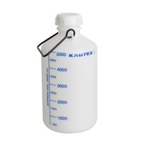 Product Image of Rundkanister, 5 Liter, S65, HDPE, weiß, BxHxT: 167 x 330 x 167 mm