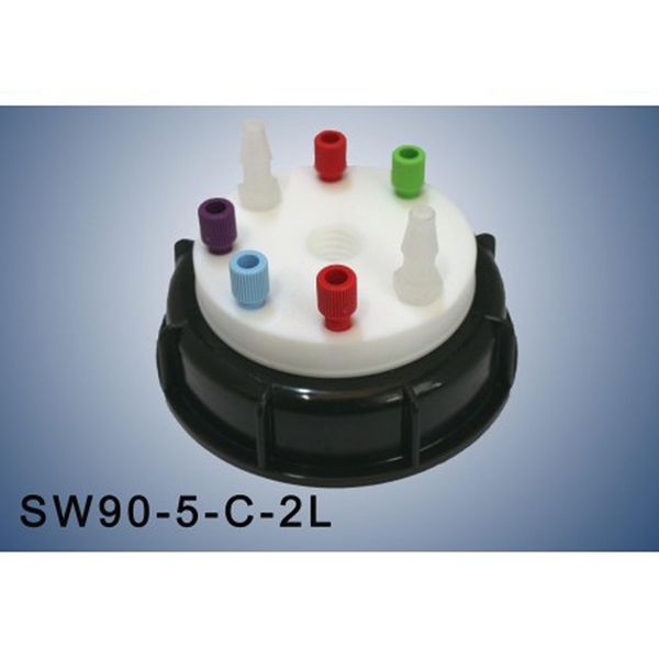 A.I.T. France Smart Waste Cap S90, Aktivkohlefiltereinsatz + 5 Eingänge (1/8 oder 1/16 ) + 2 Lecks (6-9 mm)
