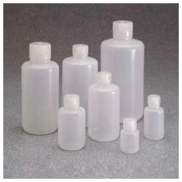 Nalgene Thermo Scientific Boston Enghalsflasche, PPCO, 60 ml, mit Schraubverschluss 20 mm, 1000 St/Pkg