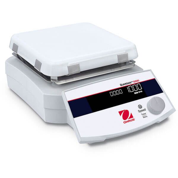 Ohaus Guardian 5000 Stirrer e-G52ST07C, 230V, EU, capacity 20 L, ceramic plate, 18 x 18 cm