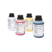 Product Image of Pufferlösung (Citronensäure/Natriumhydroxid/Chlorwasserstoff) gefärbt: rot, rückführbar auf SRM von NIST und PTB pH 4.00 (25 °C), 4l