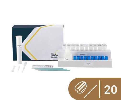 Gold Standard Diagnostics SENSIStrip Pekannuss, 5 St/Pkg