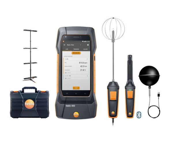 Testo testo 400 - Behaglichkeits-Set mit Stativ