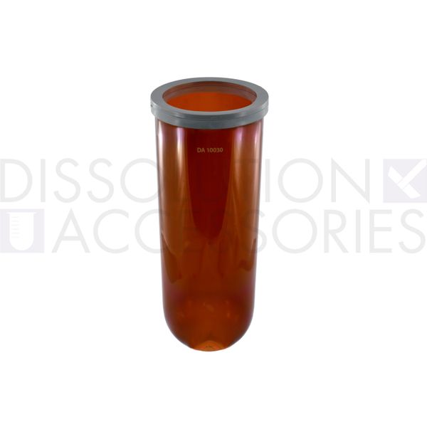 Dissolution Accessories Vessel, Boro 3.3, amber, 2000 ml, APEX-Bottom, Agilent