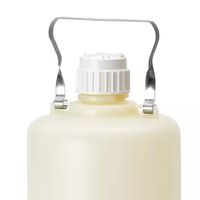 Product Image of Carboy, Wide Mouth, LDPE, 20 L, with Handle, with 100-415 Screw Cap, 4 pc/PAK