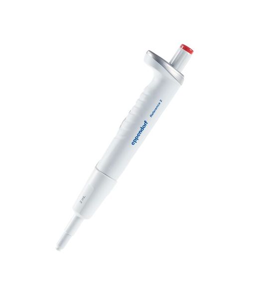 Eppendorf EP Reference 2 G, Einkanalpipette, fix, 2,5 ml, rot