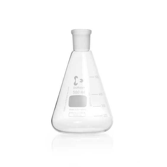 Duran Group DURAN Erlenmeyer flask, NS 24/29, 500 ml, 10 pc/PAK