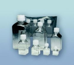 Nalgene Thermo Scientific Vierkantflasche, zert. rein, PETG, 30 ml, steril, 72 St/Pkg