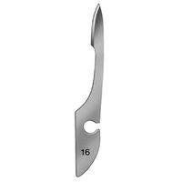 Product Image of Scalpel Blades No. 16 steril, in special medical Foil, 12 pc/PAK