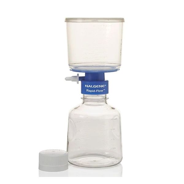 Nalgene Thermo Scientific PES-Filtereinheit 500 ml, P.-Gr. 0,45 μ Membran-D. 75 mm, 12 St/Pkg
