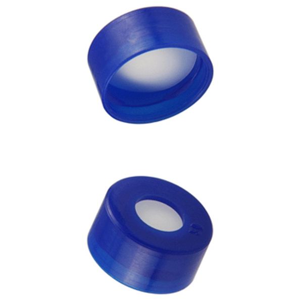 Microsolv Snap Cap blue, 11 mm, with white PTFE Only Fitted Septa, 1000 pc/PAK