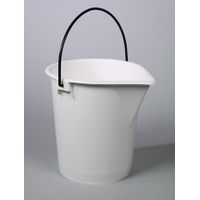 Product Image of Laboratroy bucket, PE white, w/ spout, 15 l