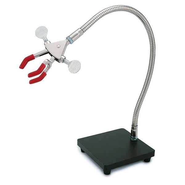 Ohaus Flexible Klemme CLS-FLEXSM, Grundplatte lackierter Stahl, Rest vernickelt