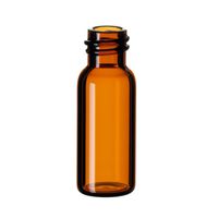 Product Image of 1.5ml Screw Neck Vial, 8-425 thread, 32 x 11.6mm, amber glass, 1st hydrol. class, small opening, 10x100/PAK
