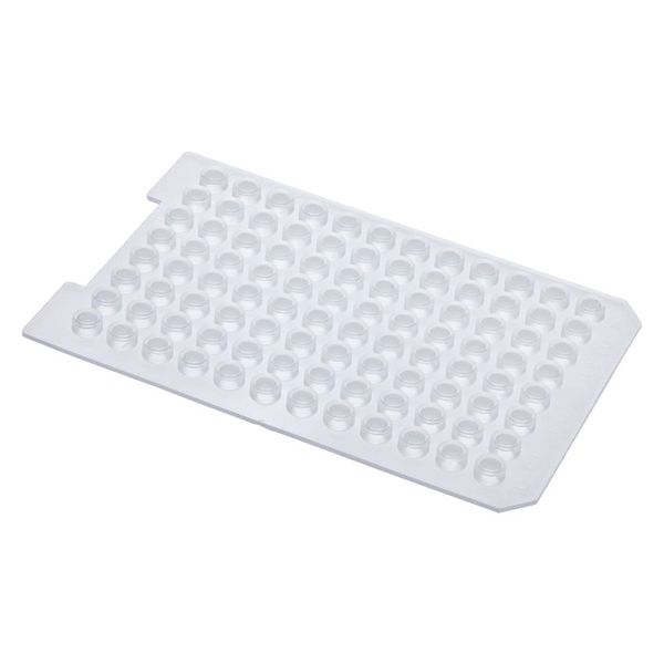Microsolv Verschlussmatte, Silicone Rubber, für 96 Well Plattes, runde Wells, 10 pc/PAK