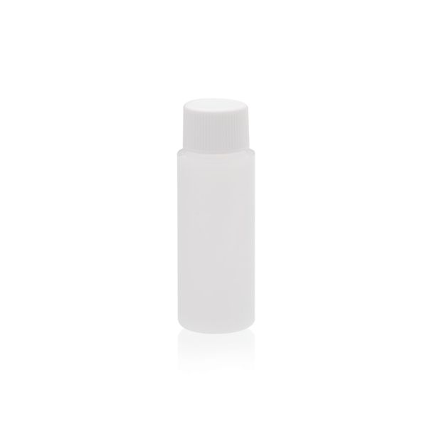 DWK Wheaton Zylindrische Rundflasche, HDPE natur, 30ml, 27 x 78 mm, 72 St/Pkg