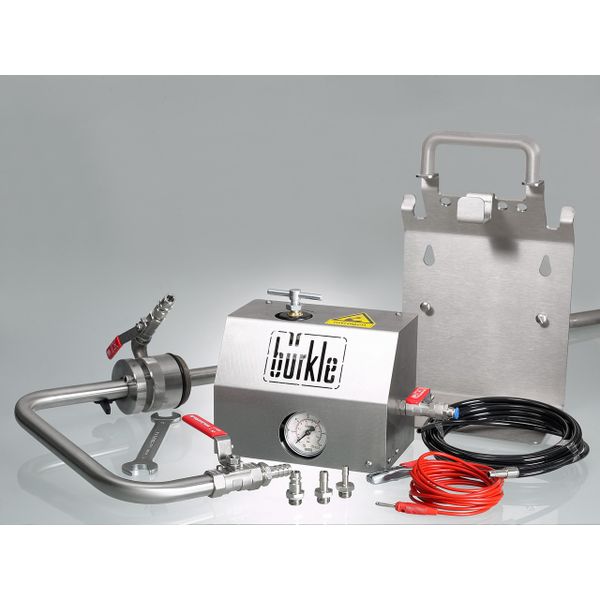 Bürkle Entnahmesystem für Lösemittel-Auslaufbogen, 60 cm