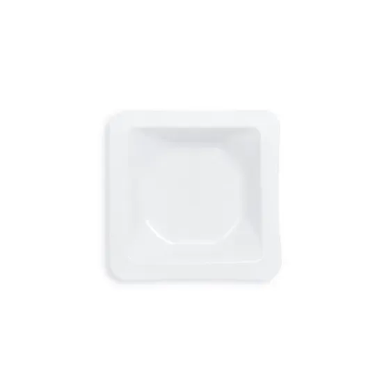 Brand GmbH & Co. KG Weighing pan, PS, square, sterile, 7 ml, 45 x 45 x 7 mm, antistatic, 40 x 5 pc/PAK