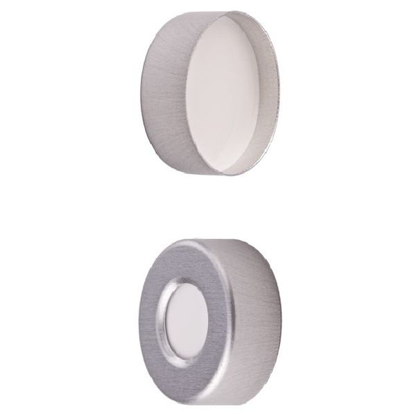 Microsolv Headspace Crimp Cap 20 mm, with White Sil/Ivory PTFE Septa, 100 pc/PAK
