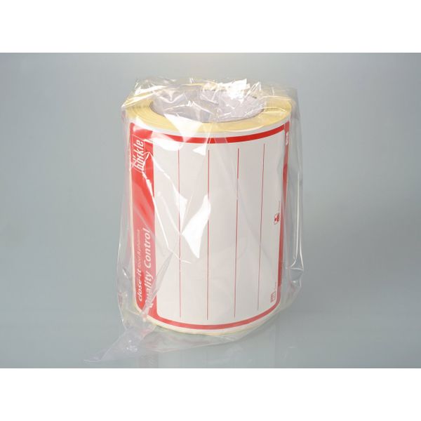 Bürkle close - it food & pharma Maxi Siegel, 150 x 150 mm, rot, 250 St/Pkg