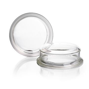 Duran Group DURAN Blanks for lids, flat flange, low form, unground, DN 60, 6 pc/PAK