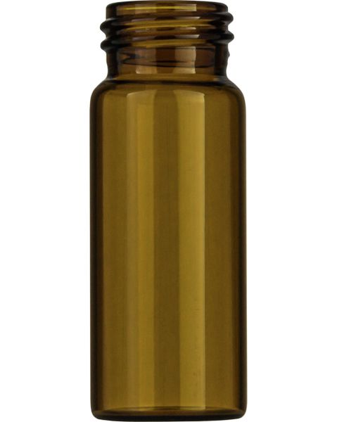 Macherey-Nagel 30 mL Gewindeflasche N 24 AD: 27,5 mm, Außenhöhe: 72,5 mm braun, flacher Boden Packung à 100 St.