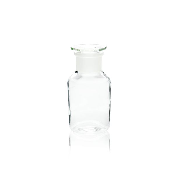 DWK Wheaton Reagent bottle, clear glass, 1000ml, wide neck, stopper size 60/46, 109 x 215 mm, 10 pc/PAK