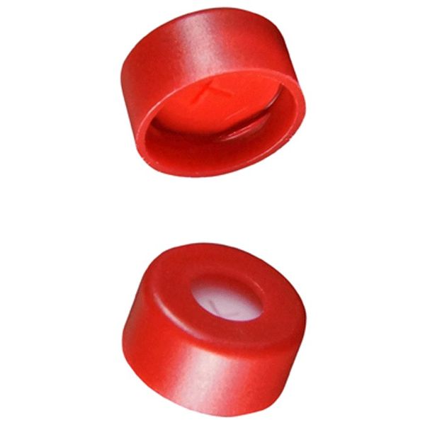 Microsolv Snap Cap red with SOFT-Guard Septa SIL/PTFE, +slit, 1000 pc/PAK