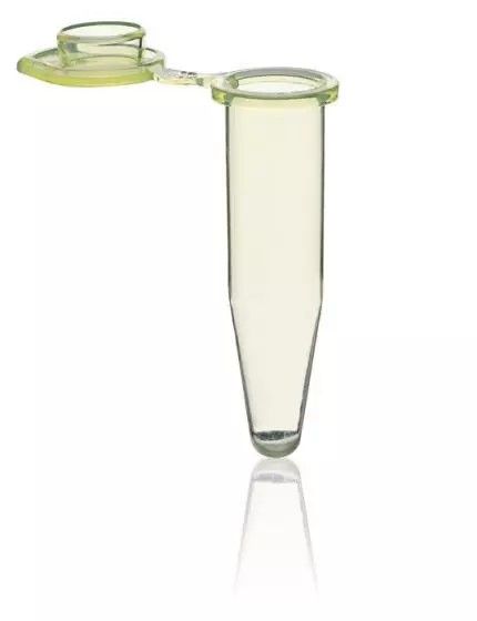 Brand GmbH & Co. KG Reaktionsgefäß, PP, 0,5 ml, gelb, anh. PP-Deckel, BIO-CERT PCR-Q, 1000 St/Pkg