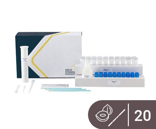 Gold Standard Diagnostics SENSIStrip Haselnuss, 5 St/Pkg