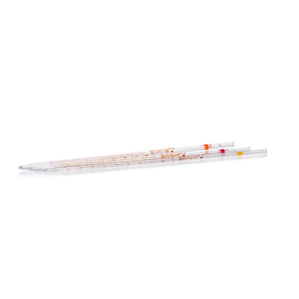 Duran Group AR Messpipette 1 ml, für Voll- und Teilablauf, Klasse AS, 12 St/Pkg