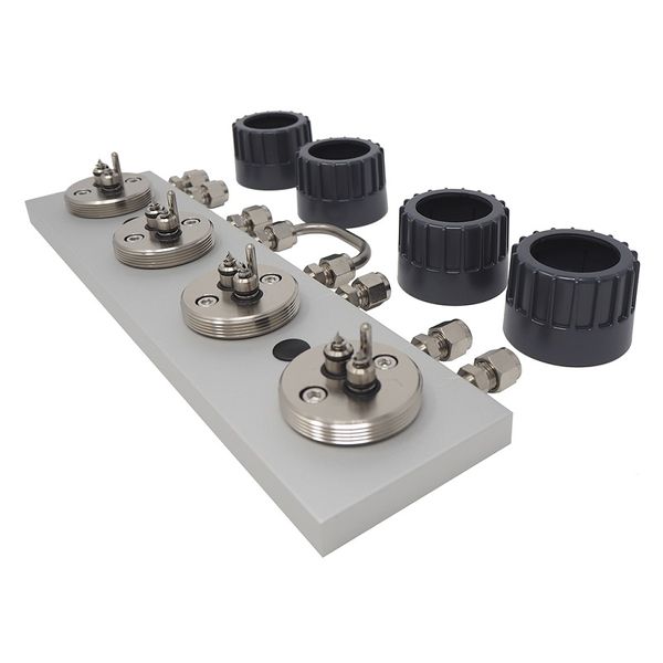 Trajan (SGE) Gas filter connecting unit 1/8'' (4 position)