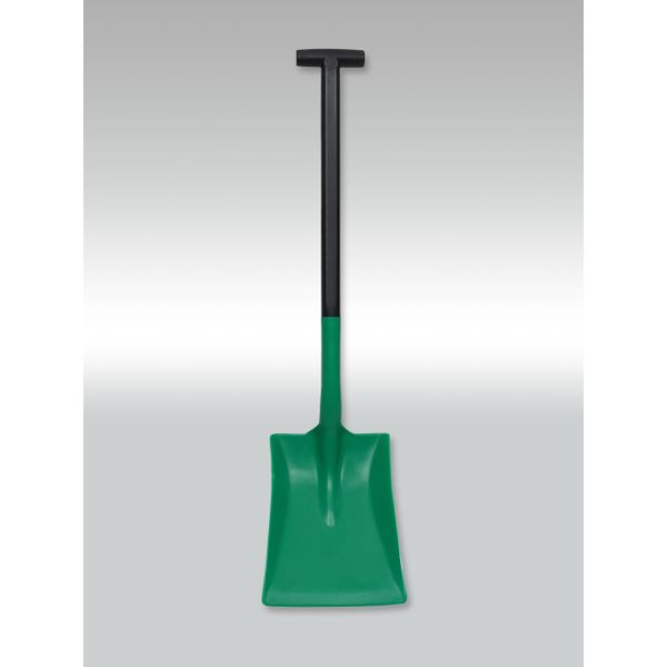 Bürkle Schaufel Industrie, PP grün, B x T x L 25 x 32 x 97 cm