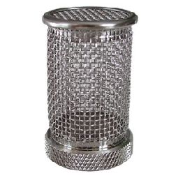 QLA 20 Mesh Standard Push-On Style Basket for Distek, 316 SS, Serialized