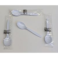 Product Image of Sample spoon 8 ml, sterile single packed, color white, 1000 pc/PAK