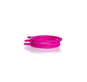 Duran Group DURAN GL 56 Kennzeichnungsring (bottle tag) aus Silikon, Lila, 20 St/Pkg