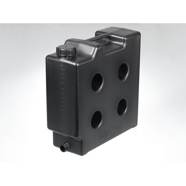 Bürkle Raumsparkanister HDPE-EL, mit Gewindestutzen, 10 L