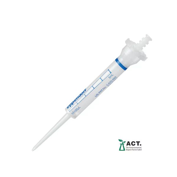 Eppendorf Pipette Tips Combitips advanced, 5 ml, blue, 100 pc/PAK