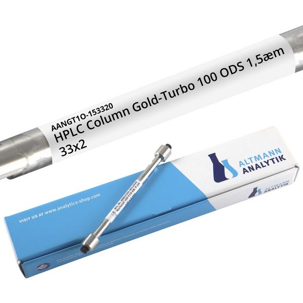 Altmann Analytik HPLC-Säule Gold-Turbo 100 ODS, 1,5 μm, 2 x 33 mm, 11% Carbon, not endcapped