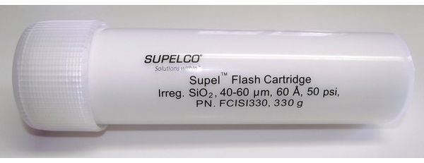 Supelco FLASH Cartridge SUPEL 330g 40-63μm SILICA, 4/PAK