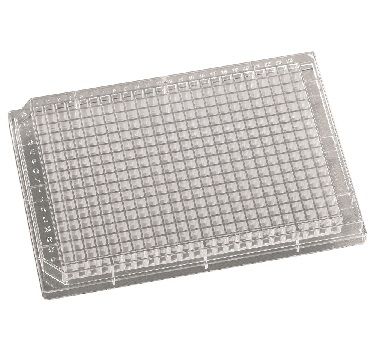 Ohio Valley 384-Well 120 μl Square Well Polystyrene, Clear Assay Plates, 100 pc/Set