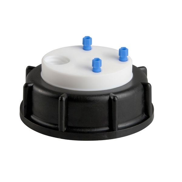 SCAT SafetyWasteCap, S70/71, 3x 2,3/3,2 mm AD + Anschluss für Abluftfilter