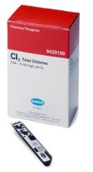 Hach Lange Chemkeys Chlorine total, 300 tests, 12 boxes of pk/25, MR 0.04 ... 10 mg/l as Cl2