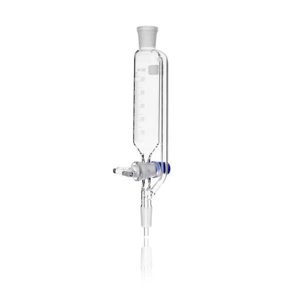 Duran Group DURAN Dropping funnel, with press. equal. tube, standard ground cone 14/23, stopcock and key retaining, 50 ml