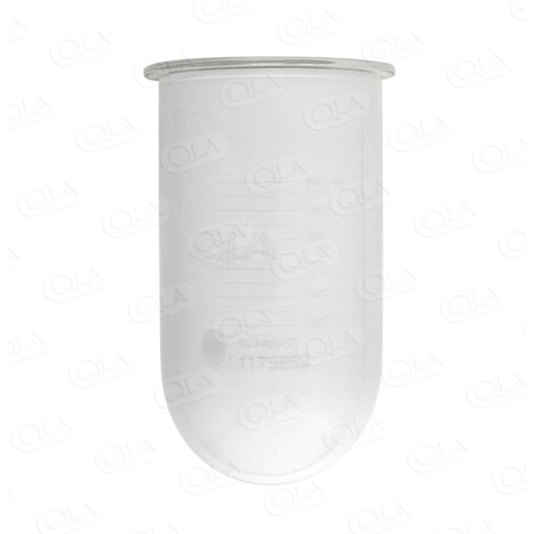 QLA 1000mL PTFE Coated Glass Vessel for Sotax AT7 Smart, Serialized