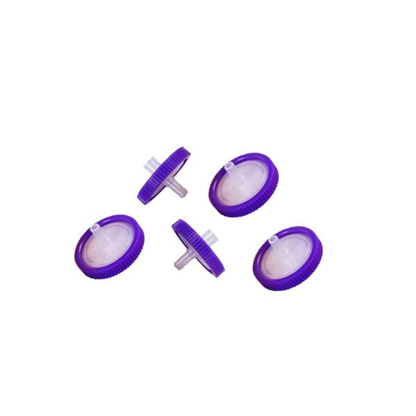 PerkinElmer Spritzenvorsatzfilter, Nylon, 13 mm, 0.22 μm, purple, 100 St/Pkg
